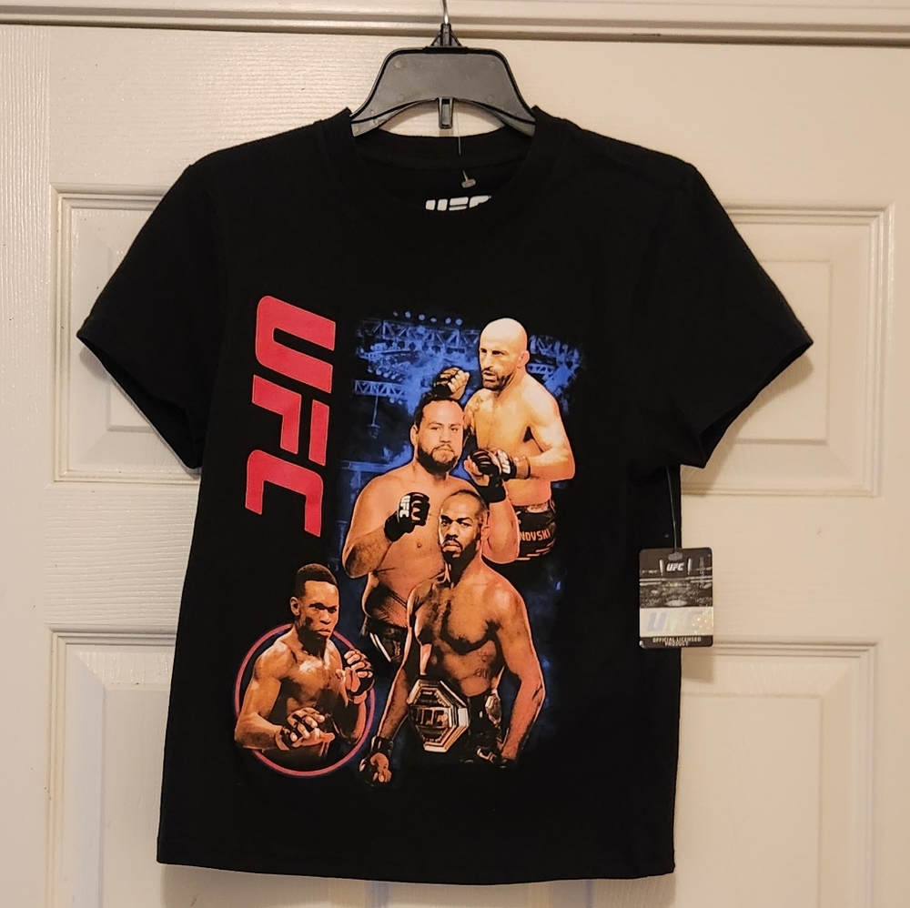 UFC Juniors Black Graphic T-Shirt